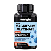 Magnesium Glycinate 550mg – Muscle, Sleep & Relaxation Support