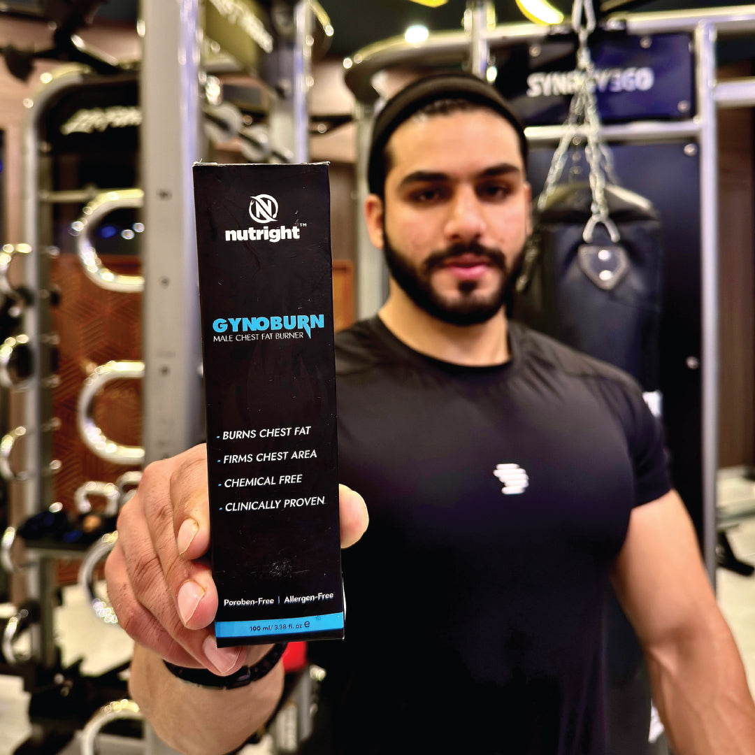 Gynoburn Cream for Men – Reduces Chest Fat