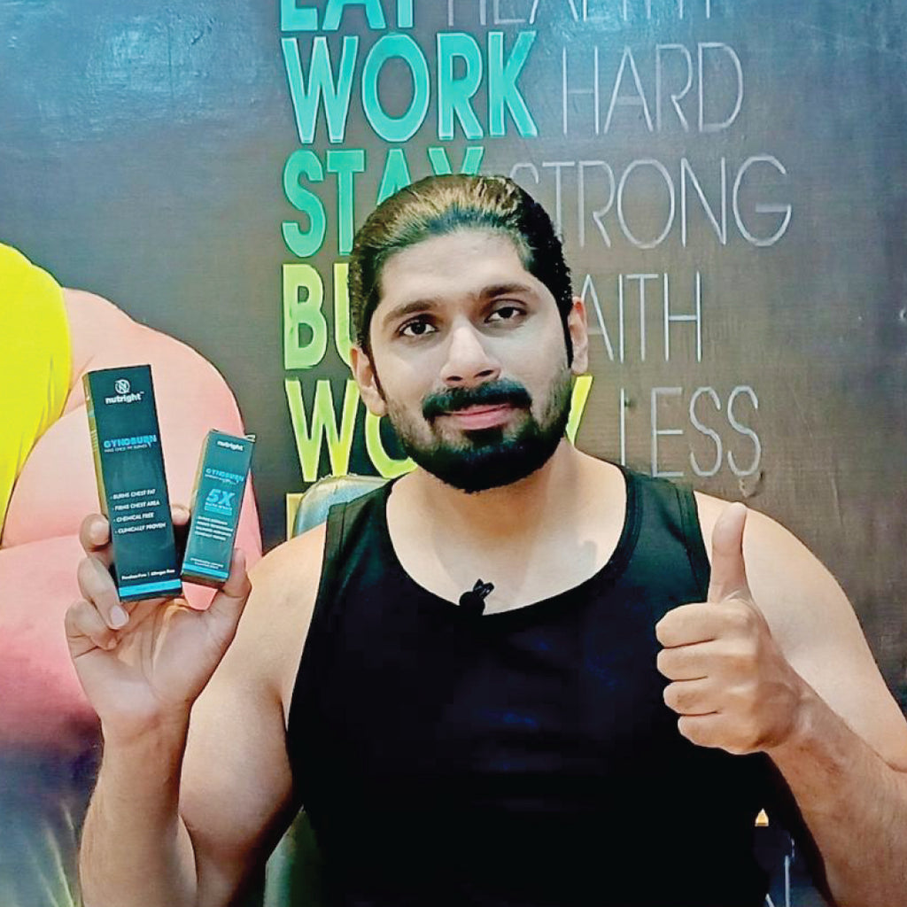 Gynoburn Cream for Men – Reduces Chest Fat