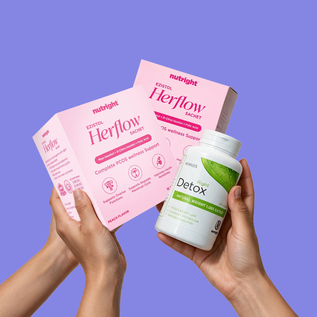 1 Right Detox + 2 HerFlow