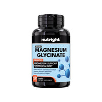 Magnesium Glycinate 550mg – Muscle, Sleep & Relaxation Support