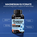 Magnesium Glycinate 550mg – Muscle, Sleep & Relaxation Support