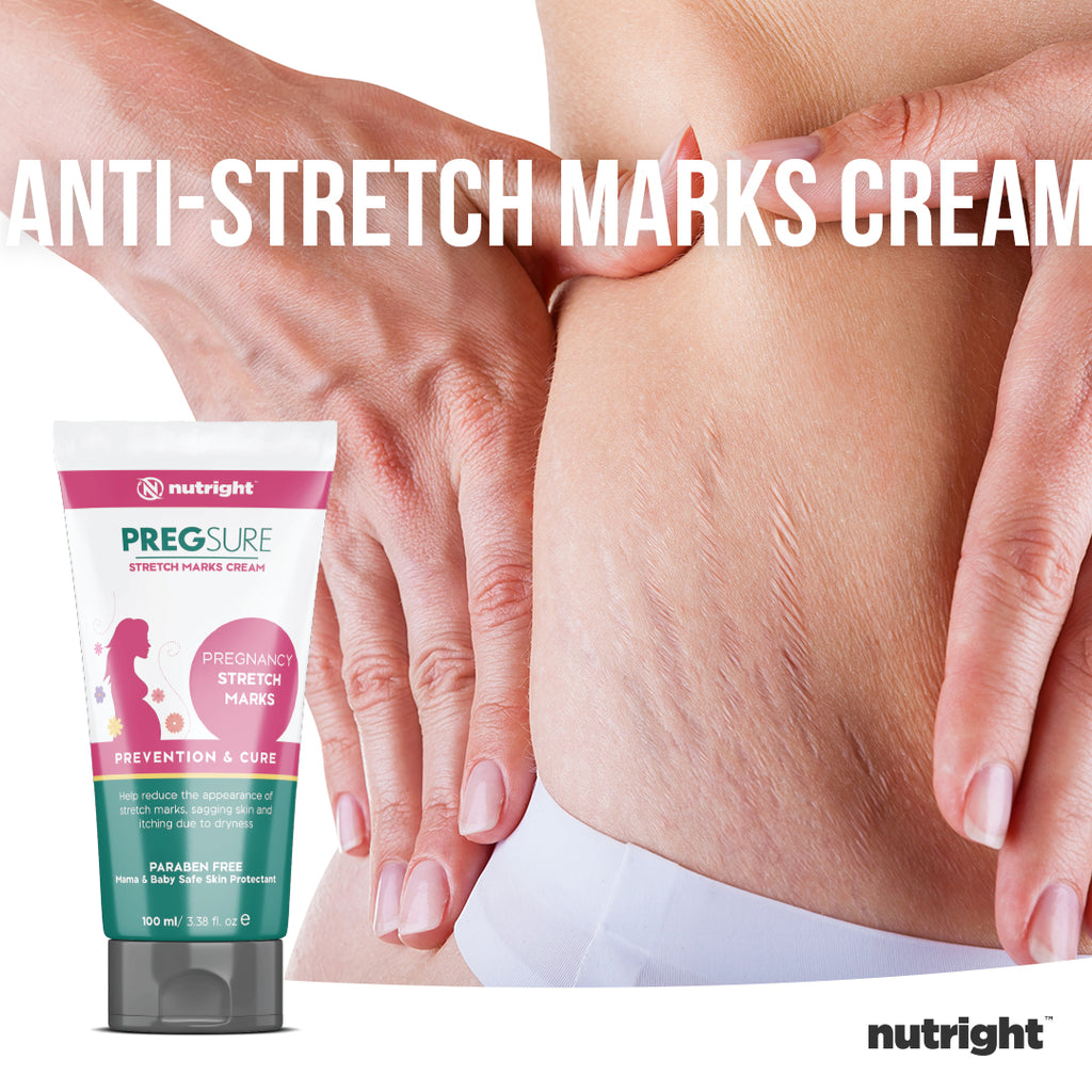 PregSure Stretch Mark Removal Cream – Advanced Skin Restoring Formula